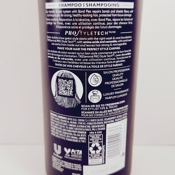 🔮3/$15 TRESemme Keratin Repair Shampoo - Picture 3 of 8